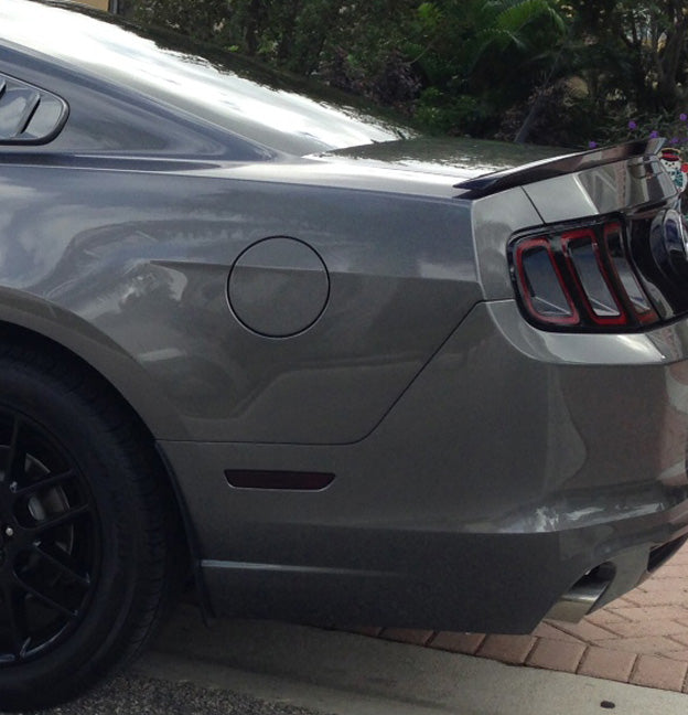 13-14 Ford Mustang Taillight Tint Vinyl Overlay Covers