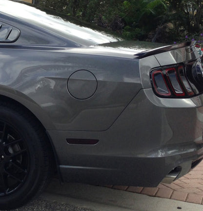 13-14 Ford Mustang Taillight Tint Vinyl Overlay Covers