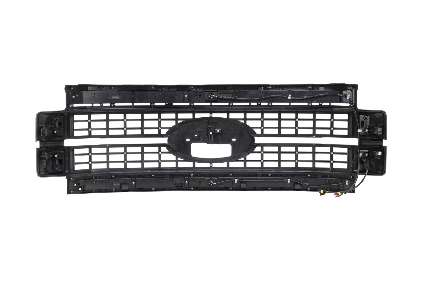 XBG LED Grille: Ford Super Duty (17-19) (Chrome Finish / Amber DRL)