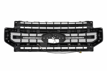 XBG LED Grille: Ford Super Duty (20-22) (Chrome Finish / White DRL)
