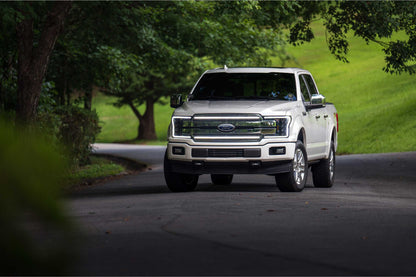 XBG LED Grille: Ford F150 (18-20) (Chrome Finish / White DRL)