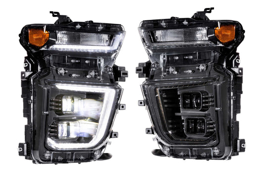 XB Hybrid Headlights: Chevrolet Silverado HD (20-23) (Pair)