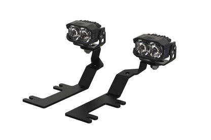 Morimoto 2Banger Ditch Light Kit: 14-18 Sierra 1500