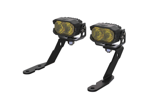 Morimoto 2Banger Ditch Light Kit: 07-13 Sierra