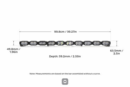 Single-Row BangerBar: 10 Pod / 40"