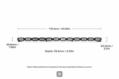 Single-Row BangerBar: 12 Pod / 47"