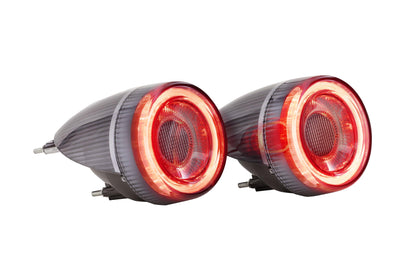 XB LED Tail Lights: Ferrari F430 (05-10) (Set/Smoked)