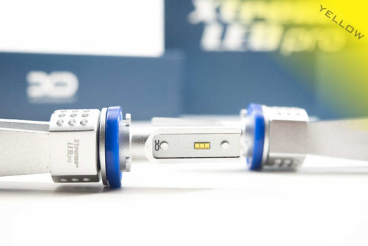 H11/H9/H8: Xtreme LED Pro - Yellow (Pair)