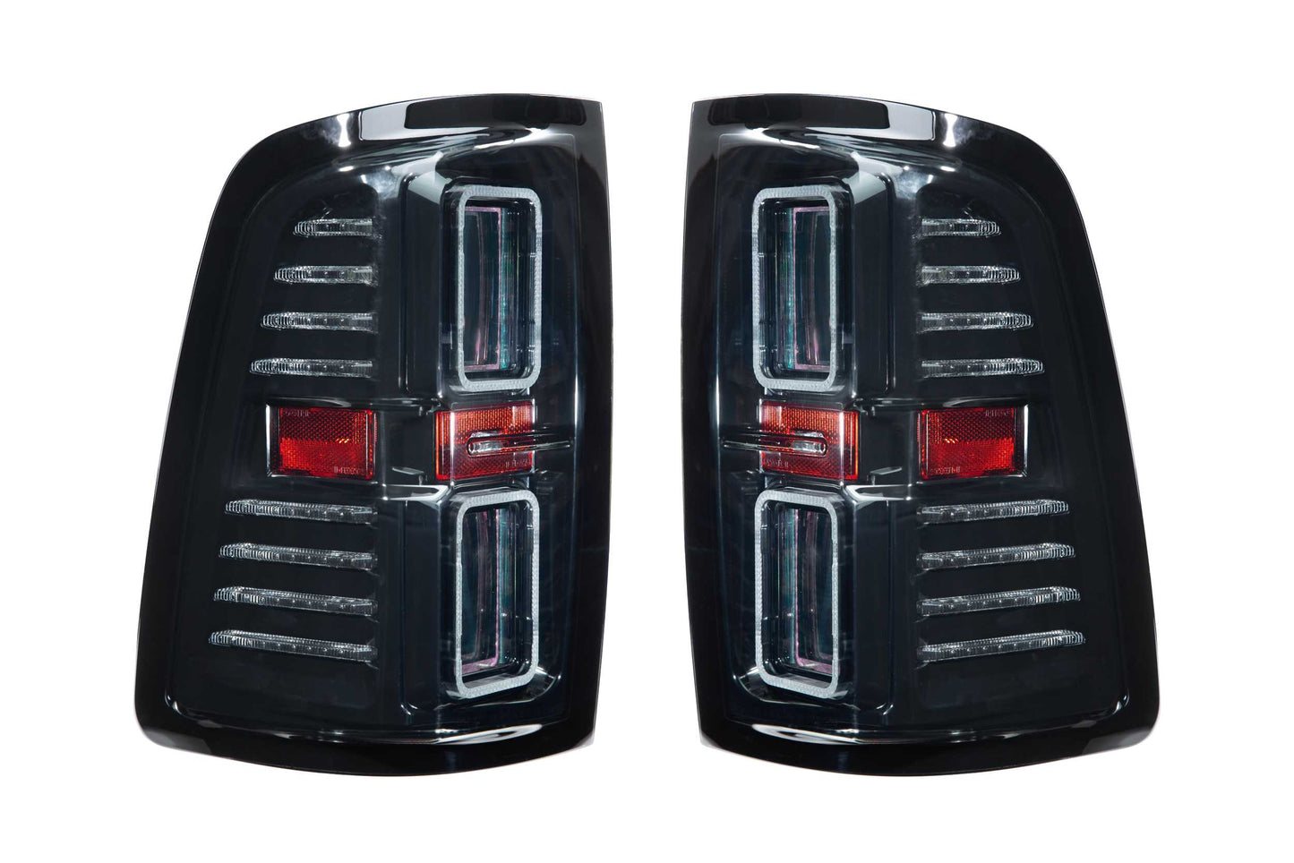 XB LED Tail Lights: Dodge Ram 1500 (19+) (Pair / Smoked)