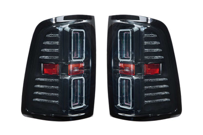 XB LED Tail Lights: Dodge Ram 1500 (19+) (Pair / Smoked)