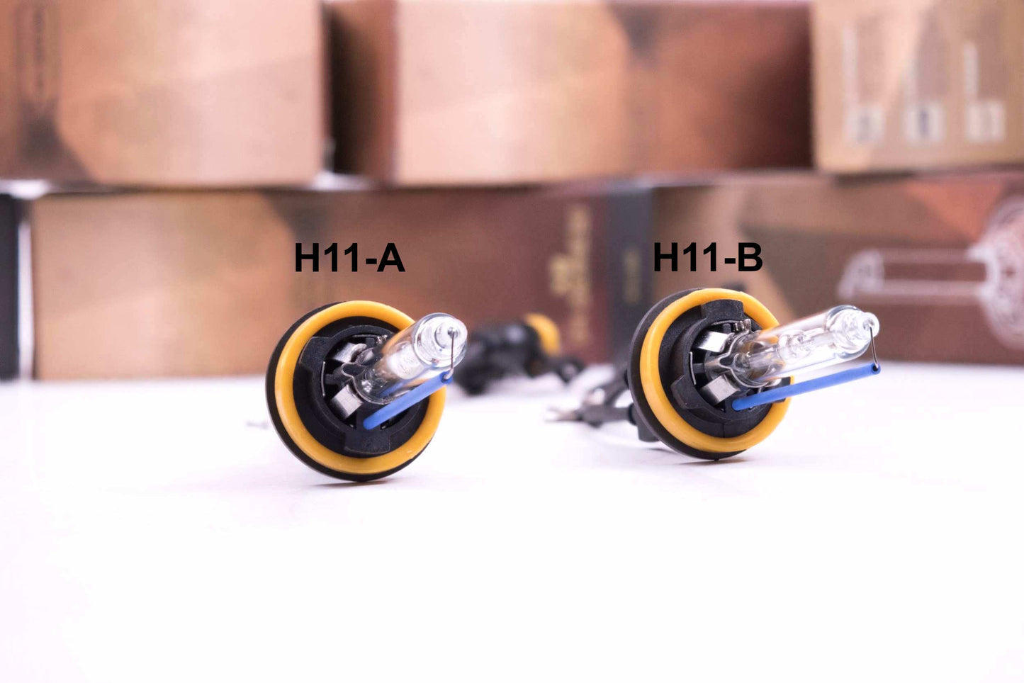 H11B/H9/H8: XB HID Bulbs (Pair)