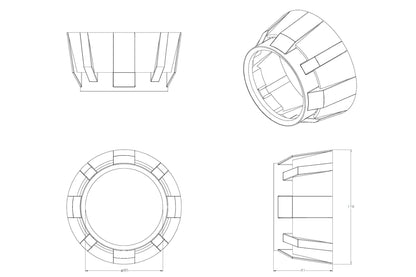 Gatling Gun 1.0 Projector Shroud