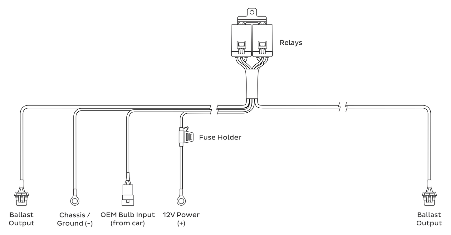HD Relay: H11/H9/H8/880