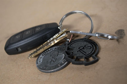 Swag: Morimoto keychain (Carbon)