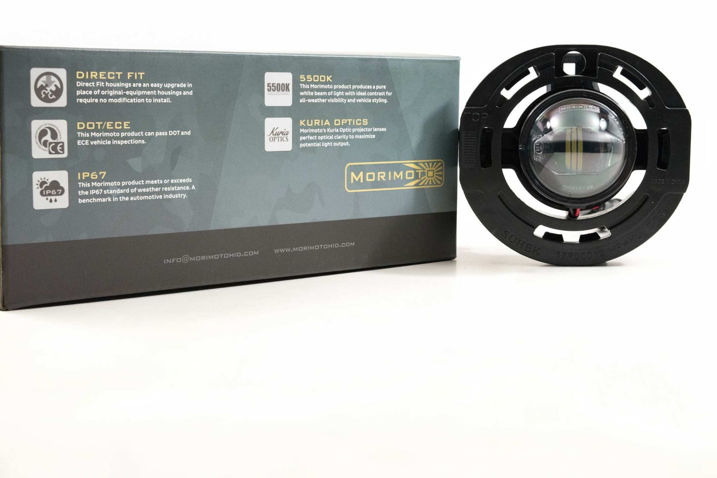 Morimoto XB LED Fogs: Type Mopar Projector (Pair)
