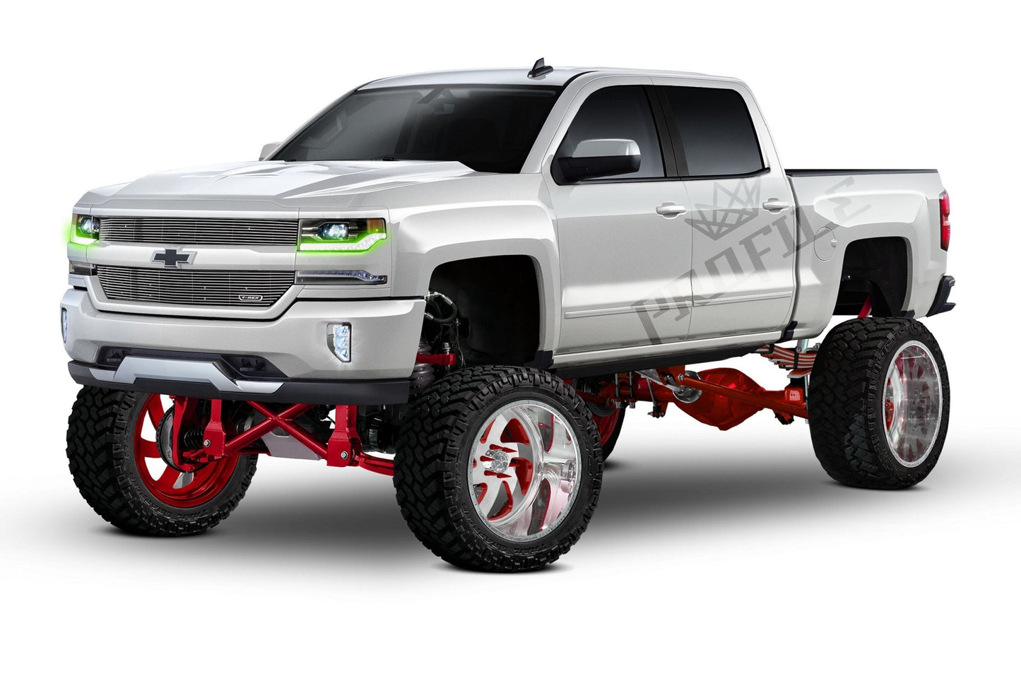 Profile Pixel DRL Boards: 2016+ Chevrolet Silverado (Set)