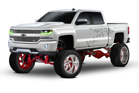 Profile Pixel DRL Boards: 2016+ Chevrolet Silverado (Set)