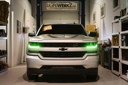 Profile Pixel DRL Boards: 2016+ Chevrolet Silverado (Set)