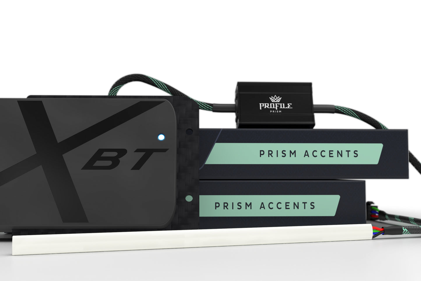 9in: Profile Prism Strip w/ Driver (RGB)