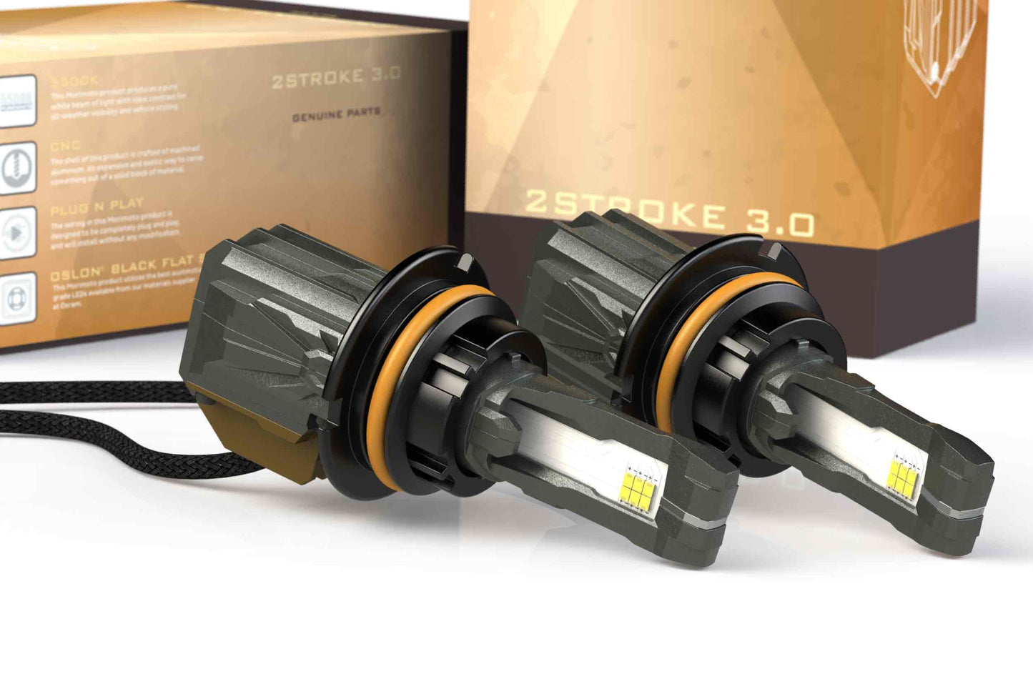 9007/9004: Morimoto 2Stroke 3.0 LED Bulb (Pair)