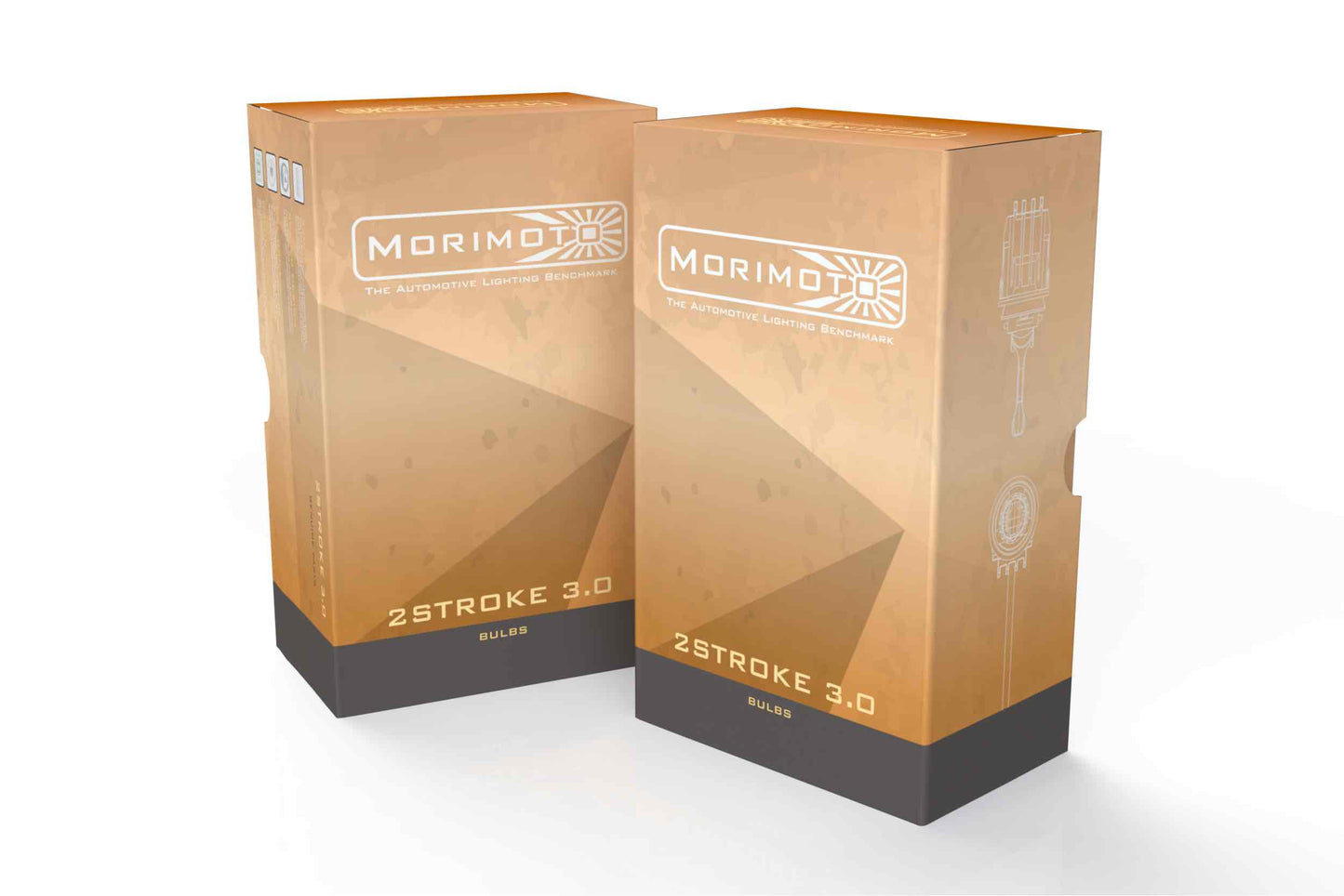 H13/9008: Morimoto 2Stroke 3.0 LED Bulb (Pair)