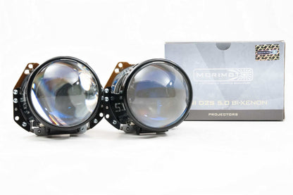 Bi-xenon: Morimoto Mini D2S 5.0: (Square Lens/LHD)