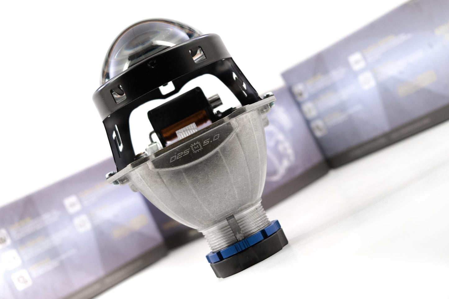 Bi-xenon: Morimoto Mini D2S 5.0: (Square Lens/LHD)