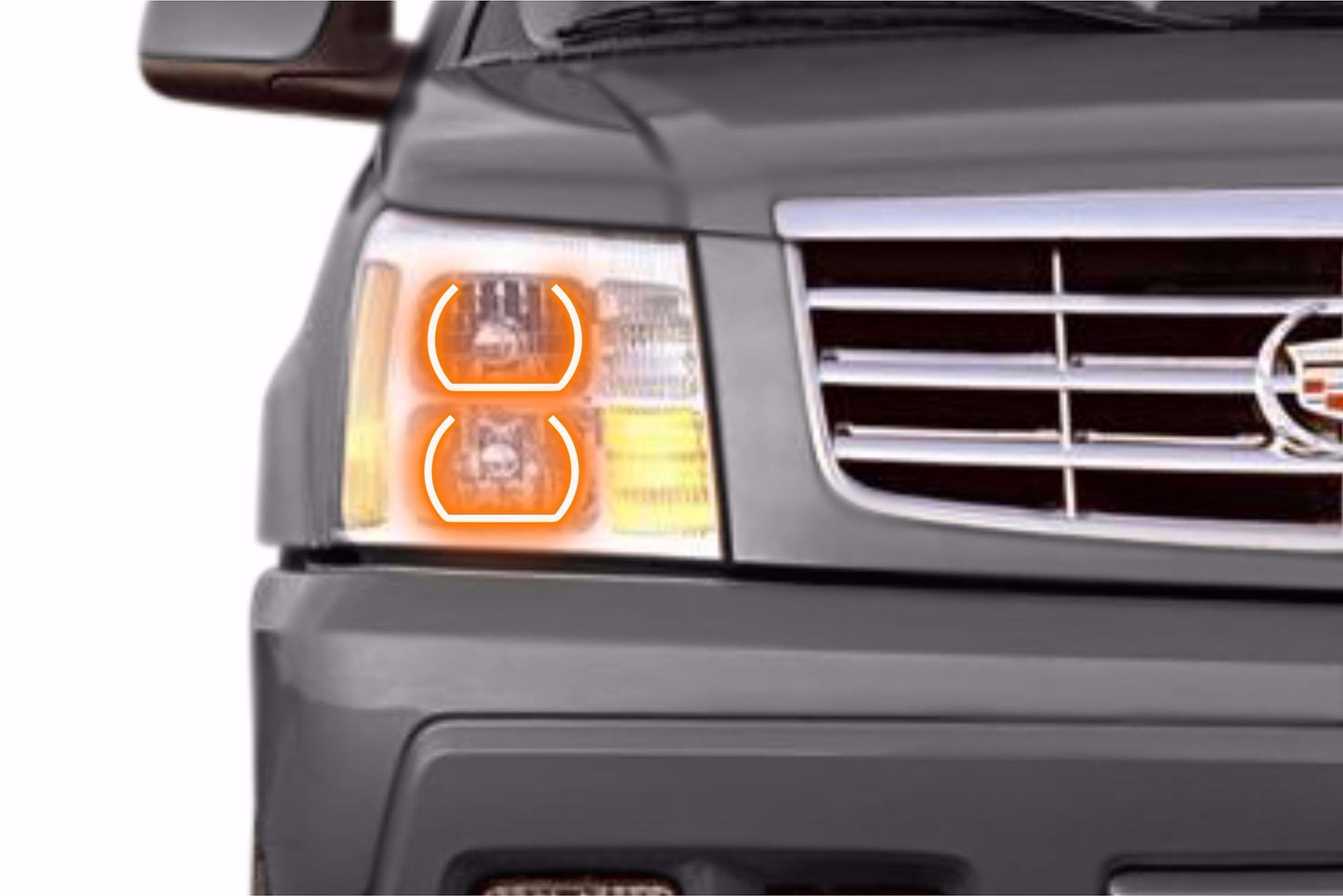 Cadillac Escalade (02-06): Profile Prism Fitted Halos (Kit)