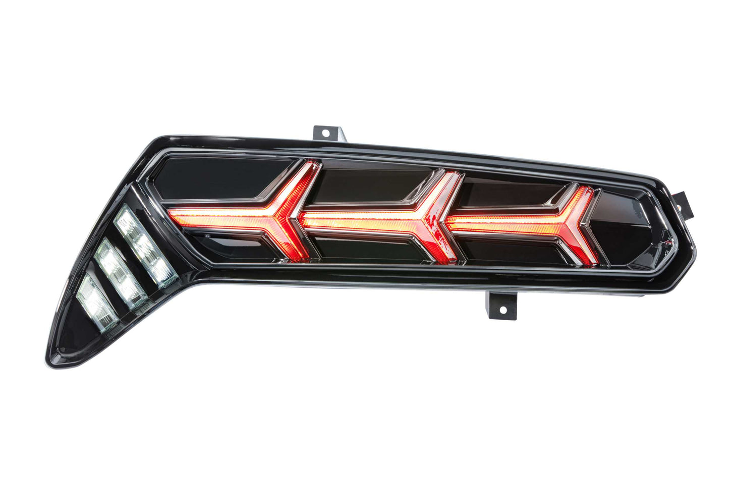 XB LED Tail Lights: Chevrolet Corvette (14-21) (Pair / Red)