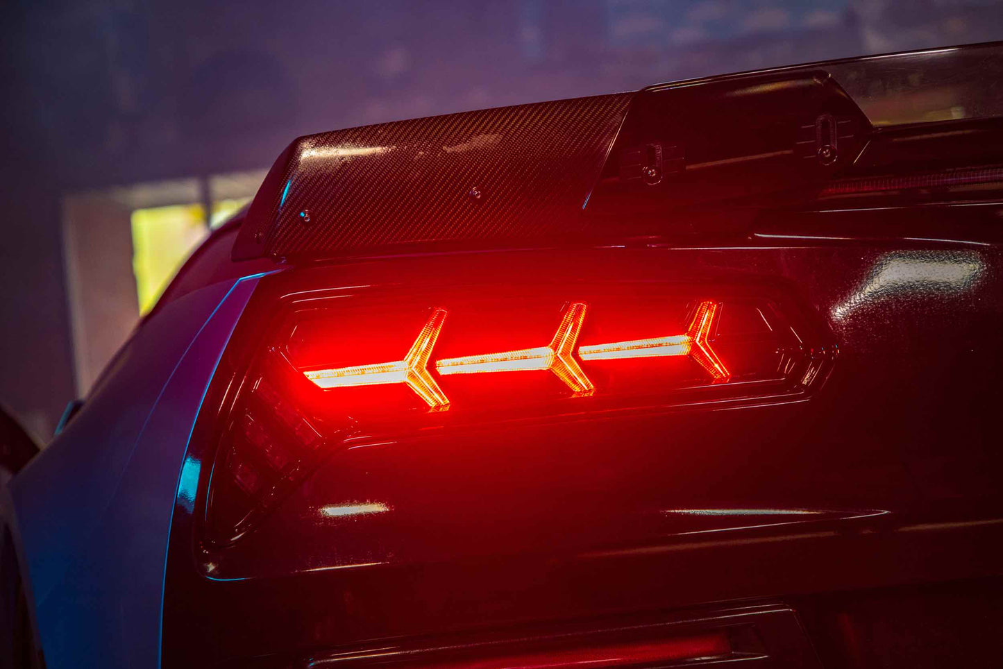 XB LED Tail Lights: Chevrolet Corvette (14-21) (Pair / Red)