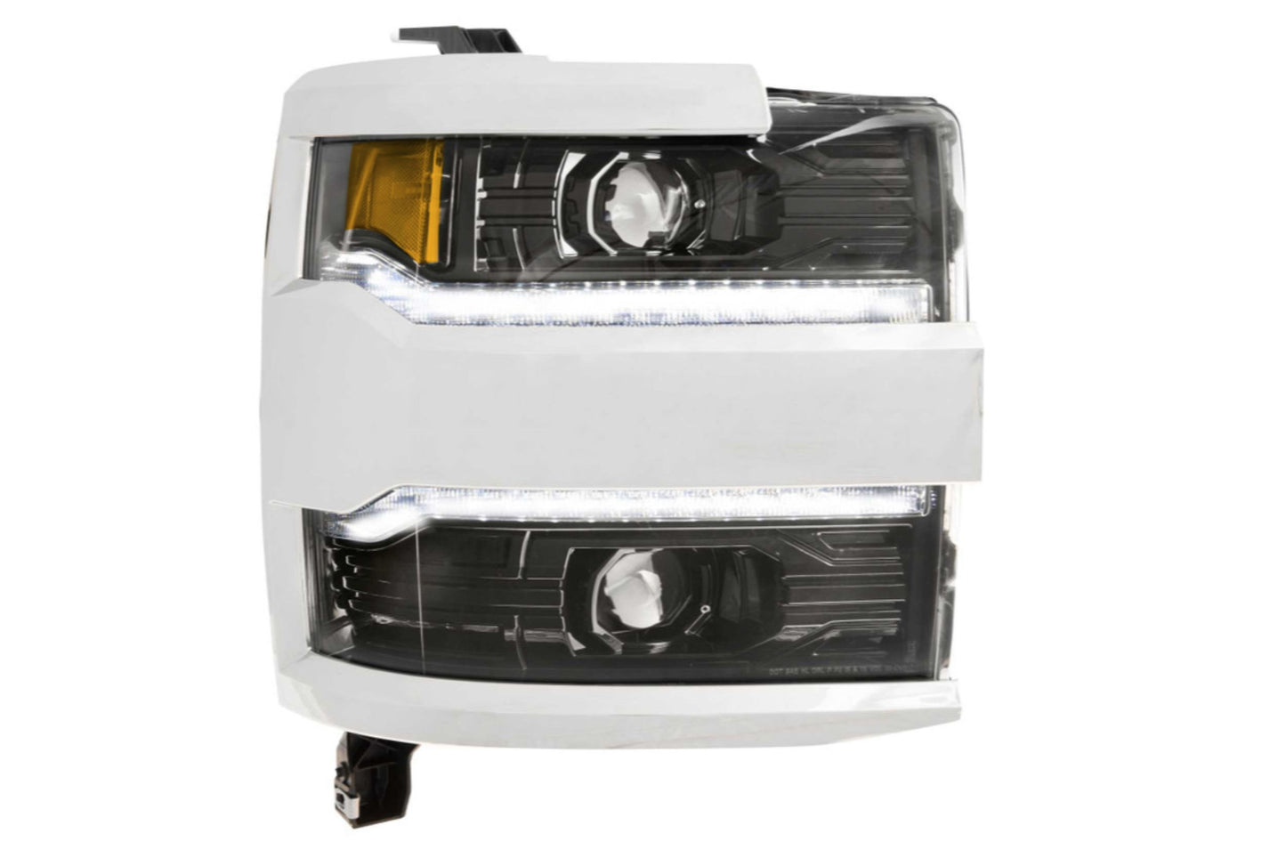 XB LED Headlights: Chevrolet Silverado HD (15-19) (Pair / ASM)