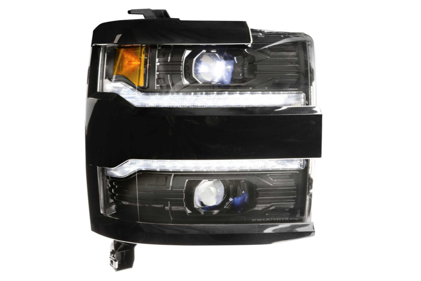 XB LED Headlights: Chevrolet Silverado HD (15-19) (Pair / ASM)