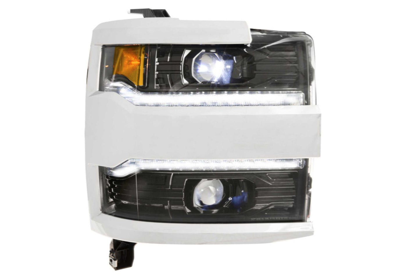 XB LED Headlights: Chevrolet Silverado HD (15-19) (Pair / ASM)