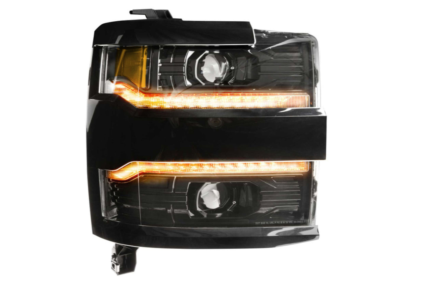 XB LED Headlights: Chevrolet Silverado HD (15-19) (Pair / ASM)