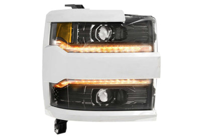 XB LED Headlights: Chevrolet Silverado HD (15-19) (Pair / ASM)