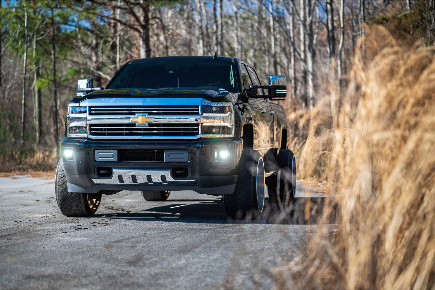 XB LED Headlights: Chevrolet Silverado HD (15-19) (Pair / ASM)