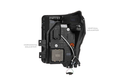 XB LED Headlights: Ford Super Duty (11-16) (Pair / White DRL)