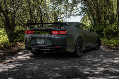 XB LED Tail Lights: Chevrolet Camaro (16-18) (Pair / Facelift / Smoked)