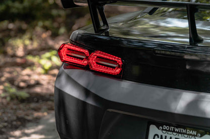 XB LED Tail Lights: Chevrolet Camaro (16-18) (Pair / Facelift / Smoked)