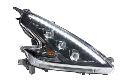XB LED Headlights: Nissan 370Z (09-21) (Pair / ASM / LHD)
