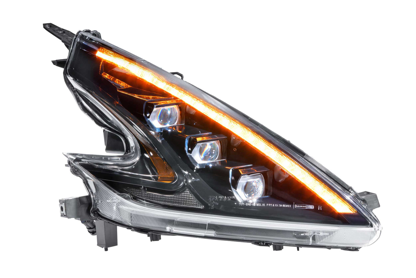 XB LED Headlights: Nissan 370Z (09-21) (Pair / ASM / LHD)