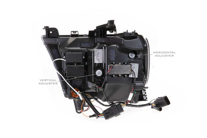 XB LED Headlights: Dodge Ram 1500 (2019+) (Pair / ASM)(Gen 2)
