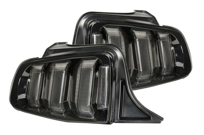 XB LED Tail Lights: Ford Mustang (10-12) (Pair / Facelift / Smoked)