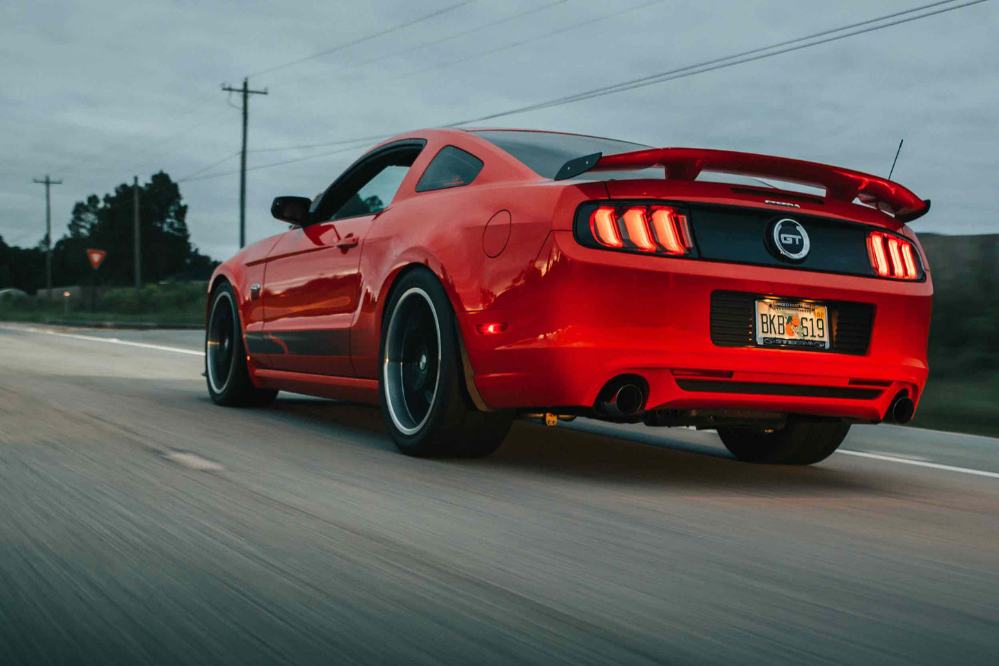 XB LED Tail Lights: Ford Mustang (10-12) (Pair / Facelift / Smoked)