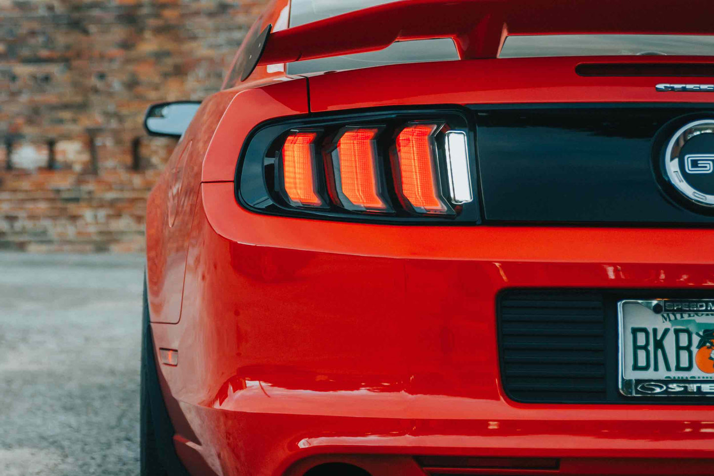 XB LED Tail Lights: Ford Mustang (10-12) (Pair / Facelift / Smoked)
