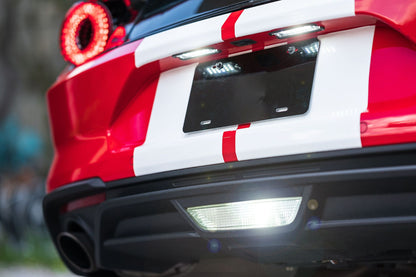 XB License Plate Lights: Ford Mustang (15-20 / Pair)