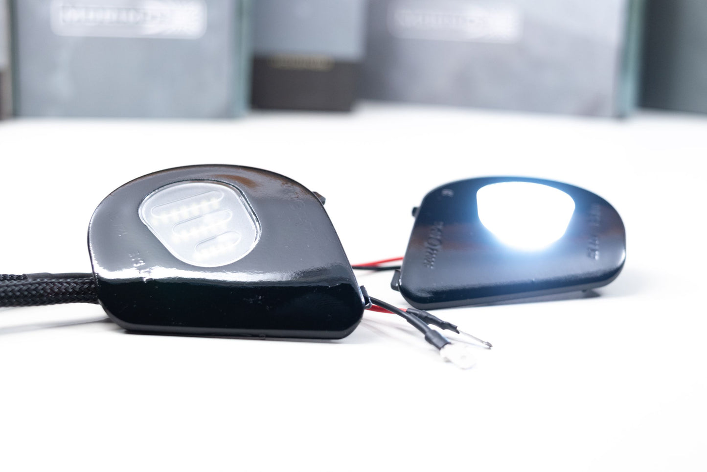XB Mirror Puddle Lights: Dodge Ram (10-19 / Pair)