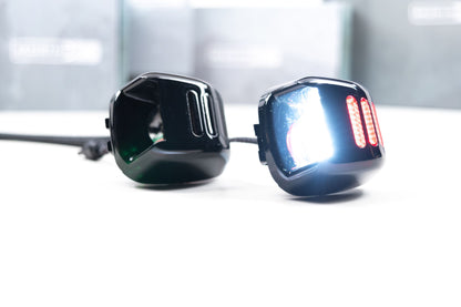 XB License Plate Lights: Frontier/Titan/Xterra (07+ / Pair / w/Red)