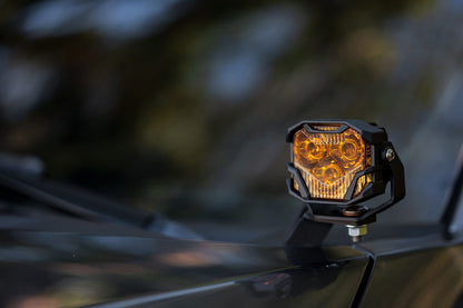 Morimoto 4Banger 2.0 NCS LED Pods (Spot / Yellow)(Set)