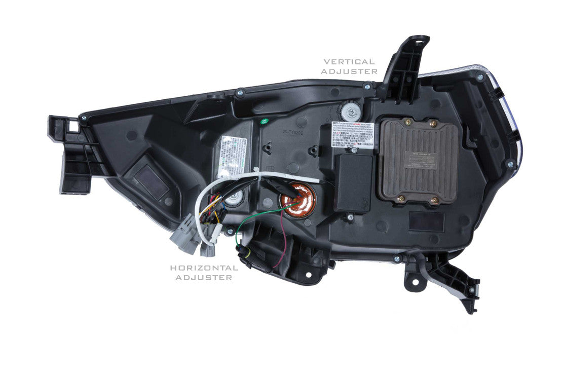 XB LED Headlights: Toyota 4Runner (14-23) (Pair / ASM / Amber DRL) (Gen 2)